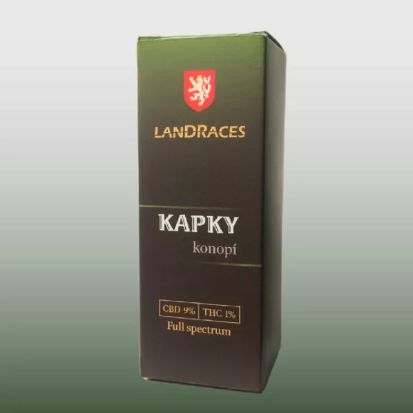 Landraces Kapky divoké konopí Krabička