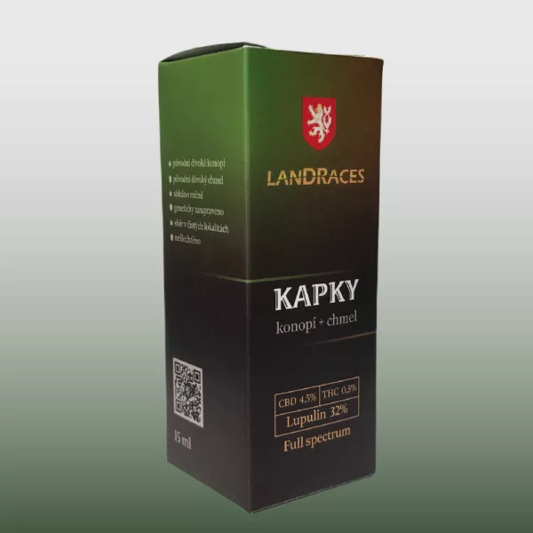 Landraces Kapky divoké konopí + divoký chmel Krabička